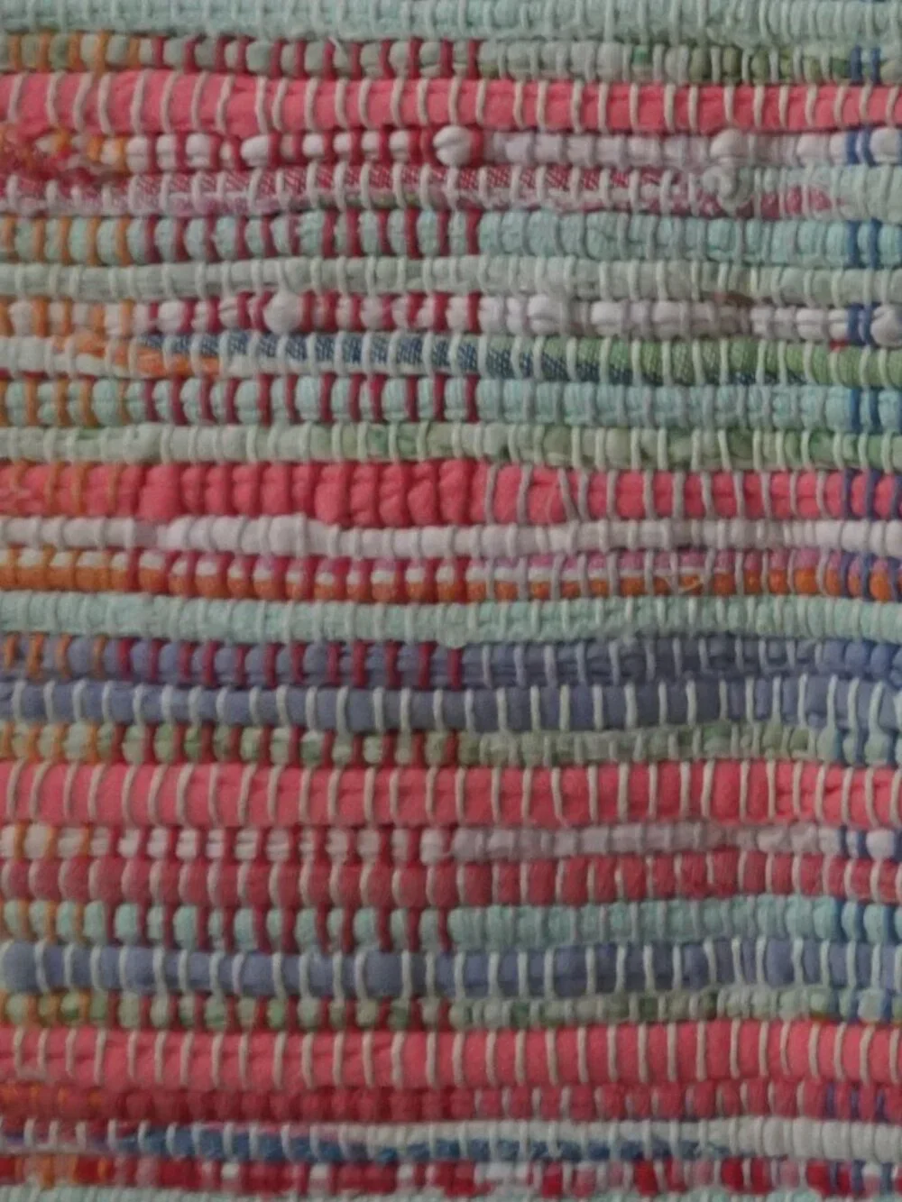 Rainbow Rag Rug